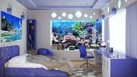 Interior aqua