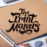 Логотип для студии The Print Makers