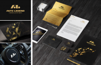 Разработка фирменного стиля "Автолегенда"