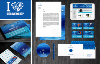 Разработка фирменного стиля "Discovery shop"