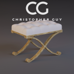 Модель пуфа Christopher Guy Crisscross