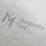 Логотип и дизайн визиток для "Margarita Tsoi"