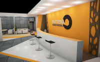 Кафе в стилистике игры Portal 2