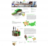 Дизайн сайта компании "Агрорегион"