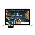 Landing page ресторана паназиатской кухни.