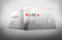 Пластиковая прозрачная карта для d.ART project