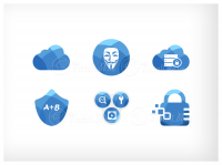 Набор иконок для CryptoСloud