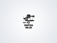 Логотип клуба кастомных байков "Choppers for Life"