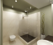 Квартира в Праге. Ванная комната.