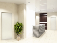 Офисное здание. Ресепшн