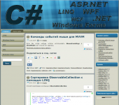 Веду блог Csharpcoding.org