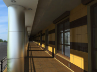 Галерея здания жилого комплекса