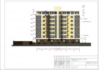 Фасад жилого комплекса