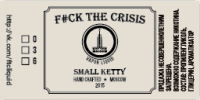 Перерисовка наклейки F#UCK THE CRISIS