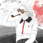 smoke girl