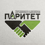 Разработка логотипа для компании Паритет
