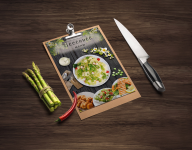 Обложка меню