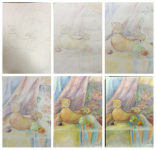 Рисунок. Цветные карандаши.