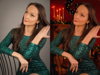 Ретушь, замена фона