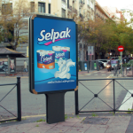 Дизайн плаката TM Selpak