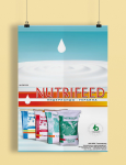 дизайн постера компании NUTRIFEED