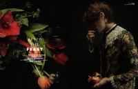 'AFTER THE FEAST' printed editorial for MMSCENE