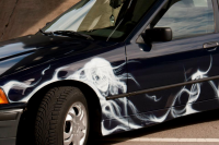 Аэрография на автомобиле