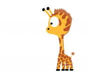 Жираф. Иллюстрация