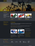 Сайт-каталог нефтедобывающего оборудования на движке uCoz