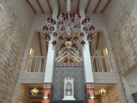 Деревянный дом в стиле прованс