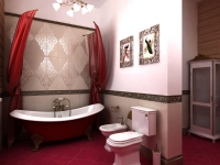 Деревянный дом в стиле прованс