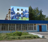 Эскиз граффити на фасаде дома