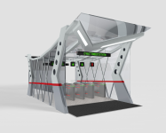 Павильон АСОКУПЭ (эскиз)