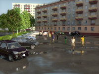 Тест мокрого асфальта