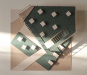 Макет. Летнее кафе