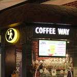 Логотип сети кофейных баров "Coffeeway"