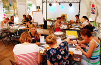 Пикник компании Globus International в парке Красная Пресня