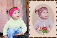 Стилизация фотографий. Ретро.
