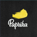 Логотип для доставки еды "Paprika"