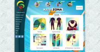 Корпоративный сайт + инет магазин kitezona.ru