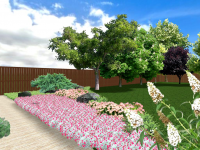 Эскиз проекта озеленения в пос. Мирный