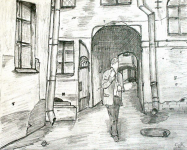 рисунок, карандаш