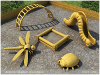 Детская площадка "Насекомые"