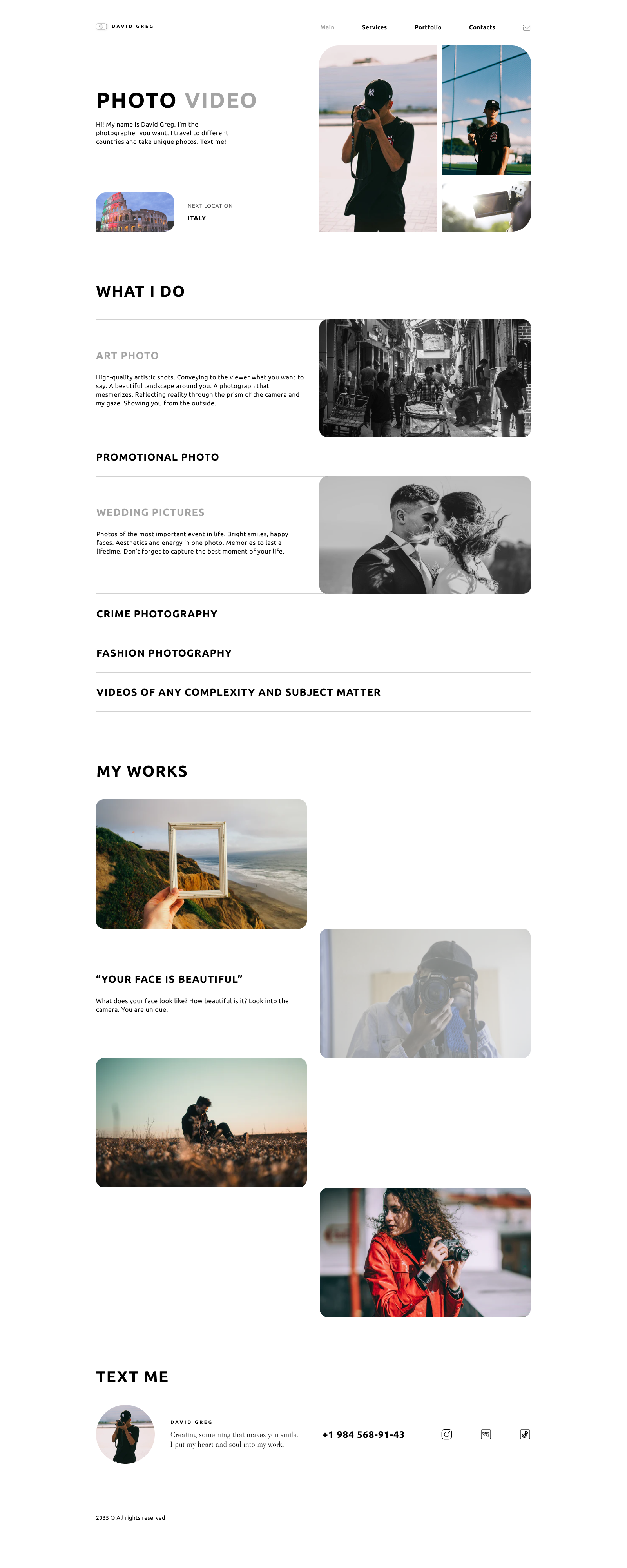 Сайт-визитка