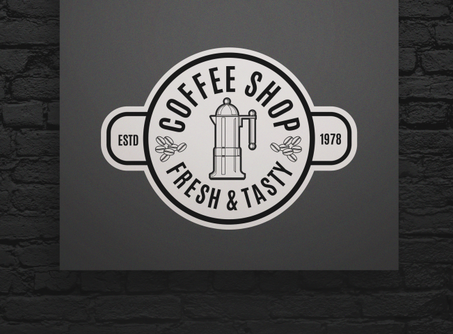 Логотип для кофейни