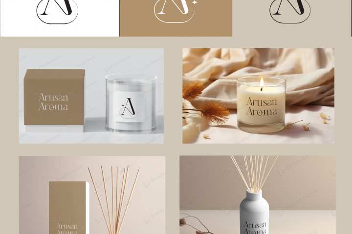 Логотип для бренда свечей и диффузоров