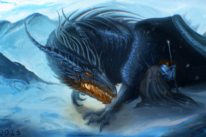 Дракон и рыцарь