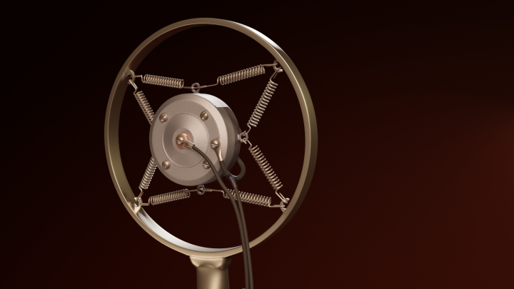 Ретро микрофон Electro Voice