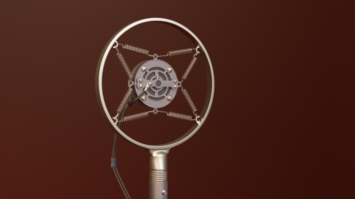 Ретро микрофон Electro Voice