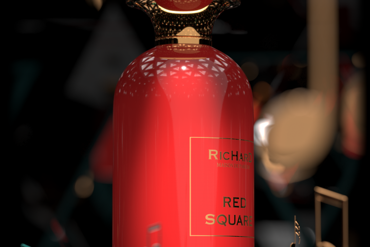3D парфюм - Richard Red Square